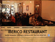 Tablet Screenshot of iberico.com.au